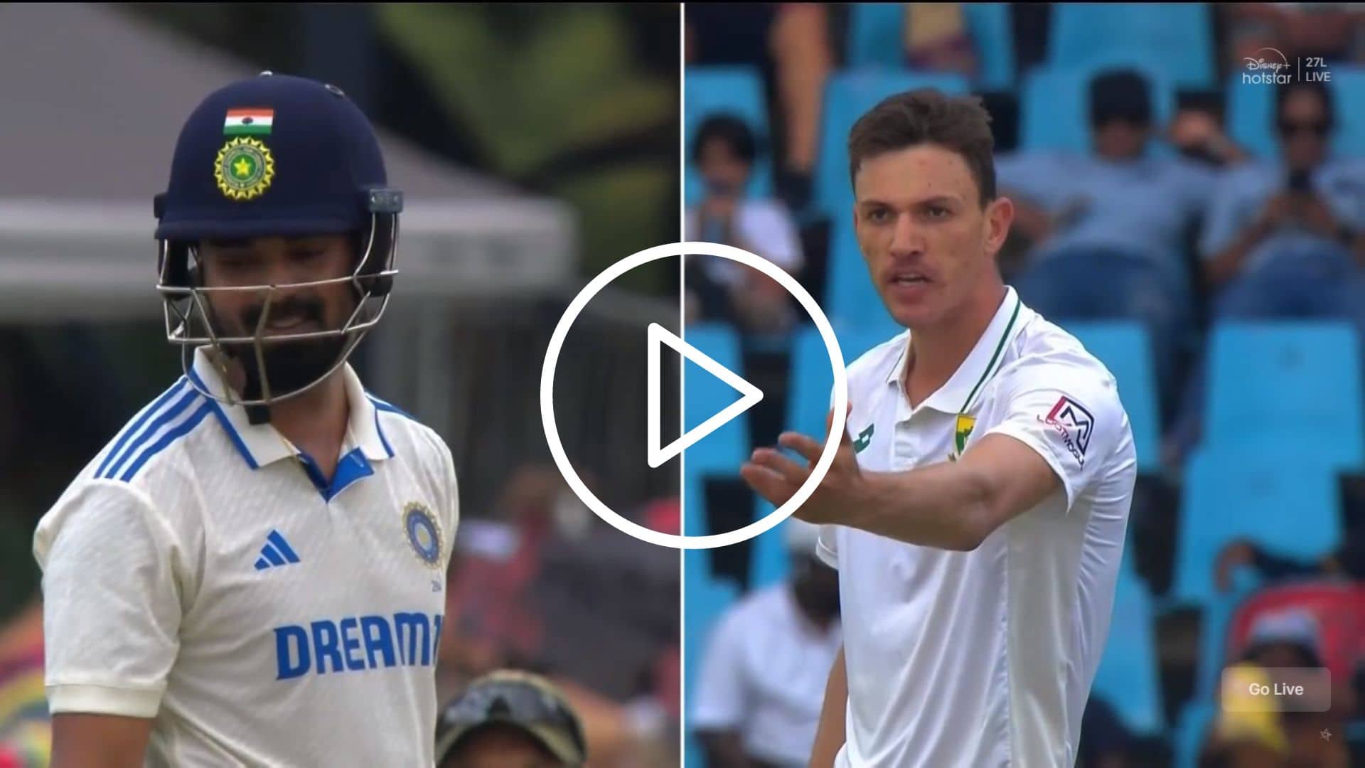 [Watch] KL Rahul And Marco Jansen Engaged In Tense Fight During IND-SA Test